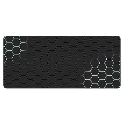 400x800x3mm Honeycomb Pattern Anti-slip Rubber Mouse Pad Gaming Desktop Mat