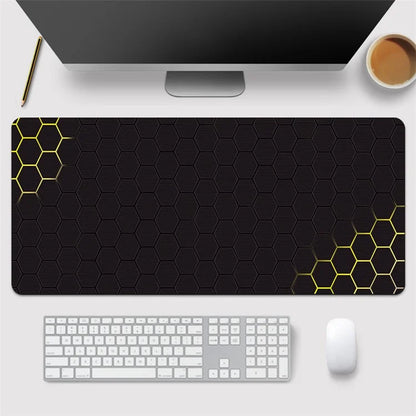 300x750x3mm Honeycomb Pattern Anti-slip Rubber Mouse Pad Computer Desktop Mat2