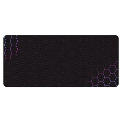 400x1000x3mm Anti-slip Rubber Mouse Pad Stylish Honeycomb Pattern Desktop Mat4