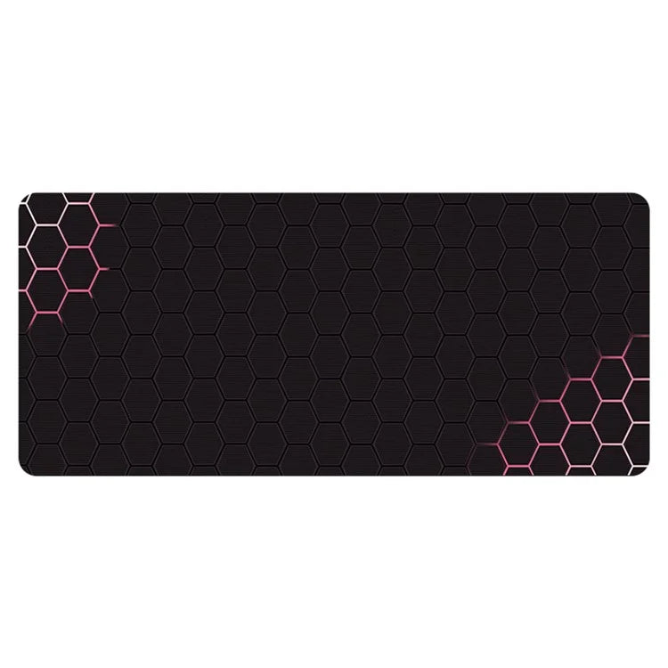400x1000x3mm Anti-slip Rubber Mouse Pad Stylish Honeycomb Pattern Desktop Mat6
