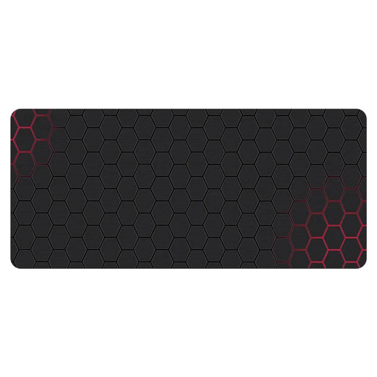 400x1000x3mm Anti-slip Rubber Mouse Pad Stylish Honeycomb Pattern Desktop Mat4