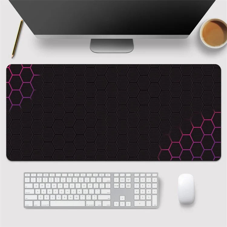 300x900x3mm Large Mouse Pad Honeycomb Pattern Computer Gaming Desktop Mat8