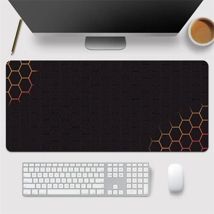 300x900x3mm Large Mouse Pad Honeycomb Pattern Computer Gaming Desktop Mat1