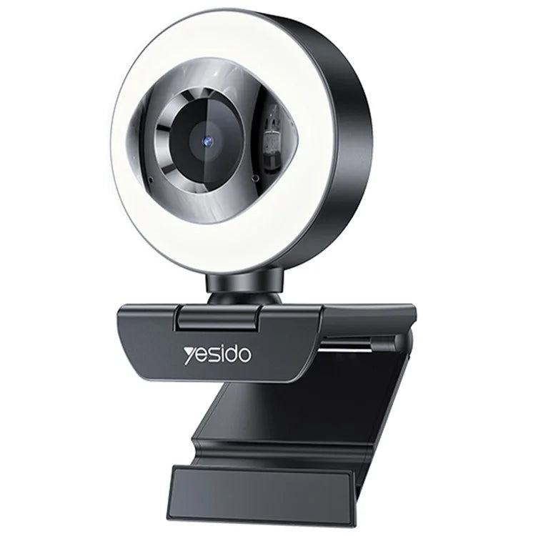 YESIDO KM20 USB Laptop Computer Camera 2K Zoom Webcam Live Streaming Web Camera