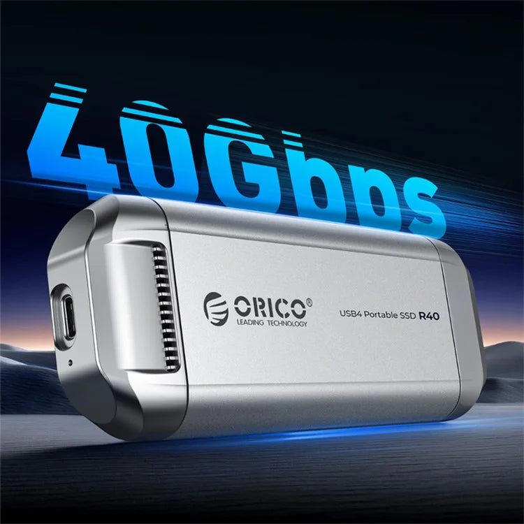 ORICO R40 Portable 2TB External Solid State Drive 40Gbps Slim External SSD