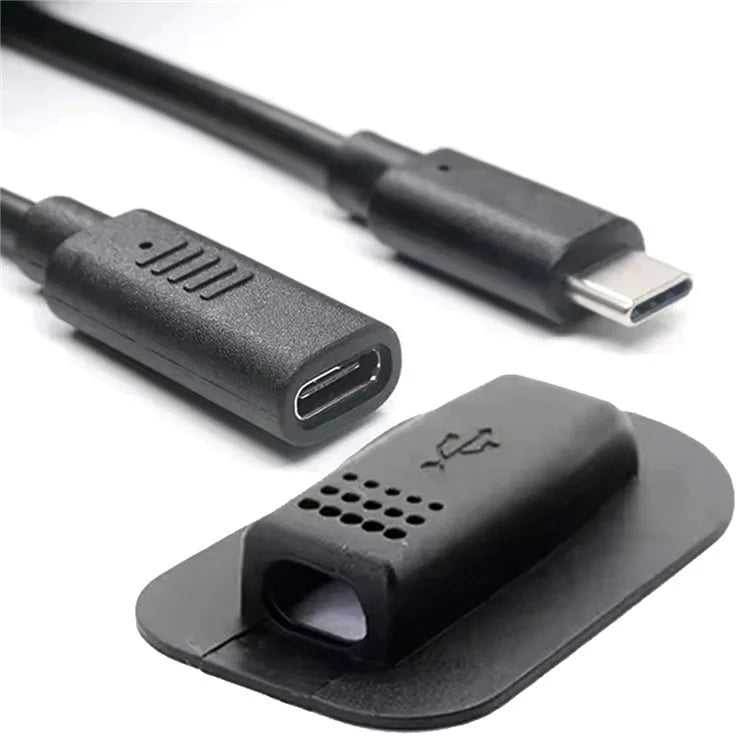 UC-172 USB-C 65W Type-C Male to Female Extension Cable for Outdoor Travel Camping Backpack Charging