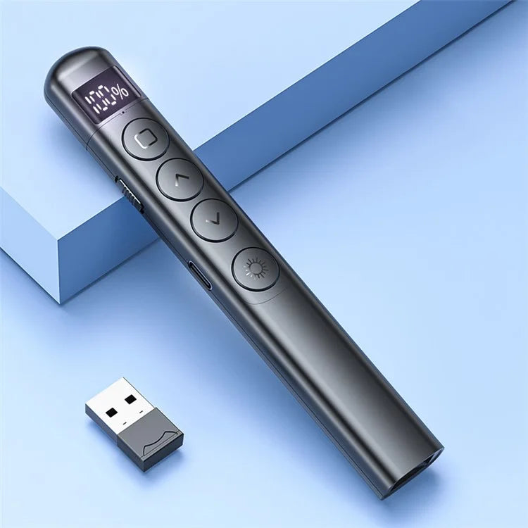 S7 Wireless PPT Remote Laser Pointer Powerpoint Office Presentation Page Turning Clicker