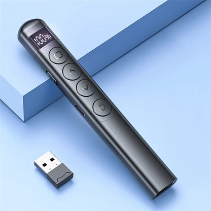 S7 Wireless PPT Remote Laser Pointer Powerpoint Office Presentation Page Turning Clicker