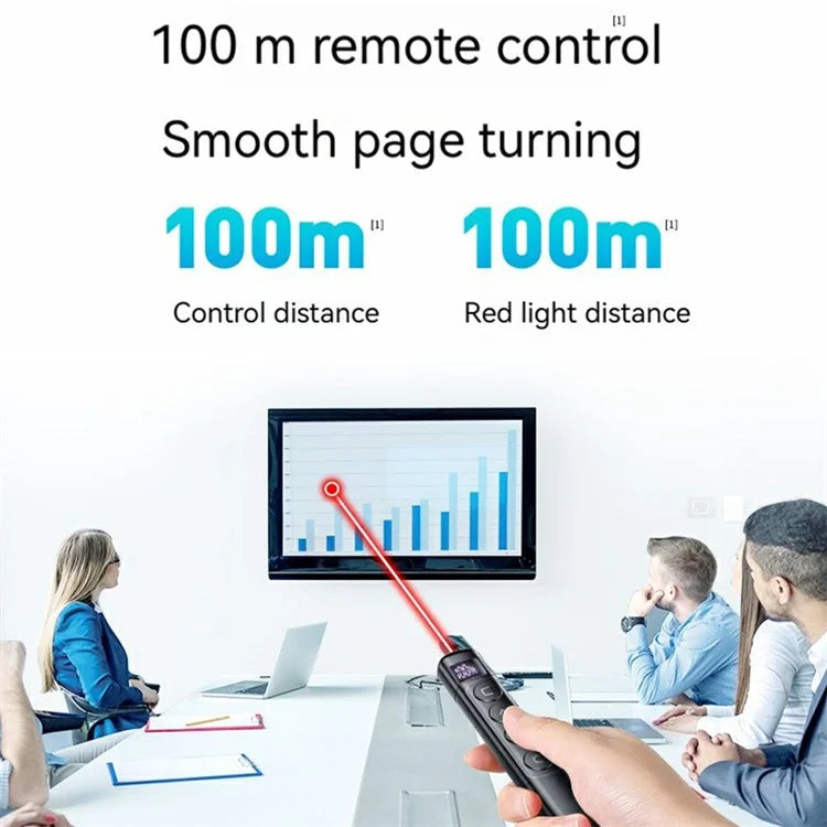 S7 Wireless PPT Remote Laser Pointer Powerpoint Office Presentation Page Turning Clicker