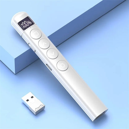 S7 Wireless PPT Remote Laser Pointer Powerpoint Office Presentation Page Turning Clicker
