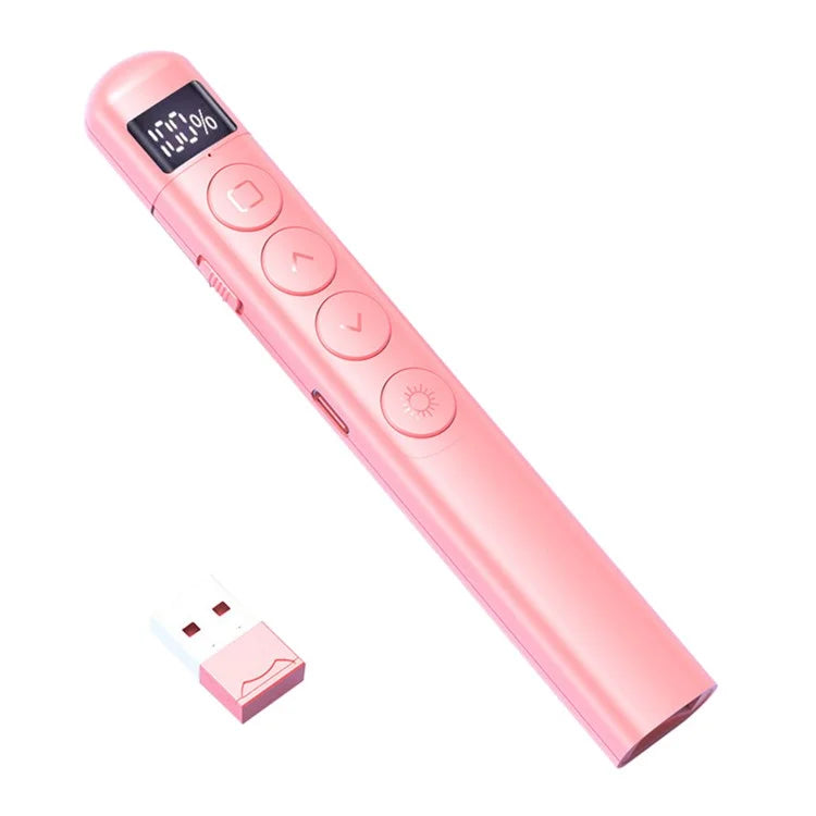 S7 Wireless PPT Remote Laser Pointer Powerpoint Office Presentation Page Turning Clicker