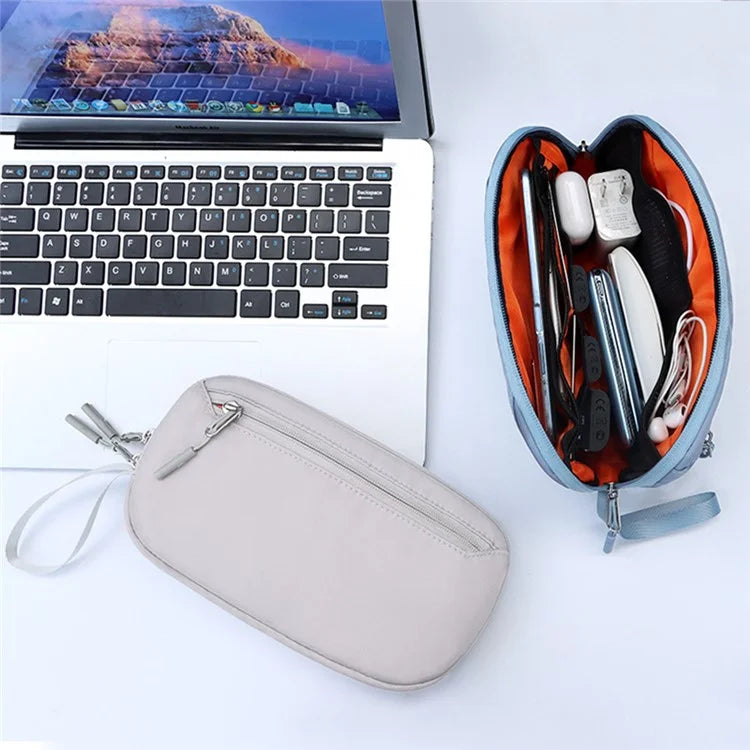 SM15 Electronics Organizer Travel Case Water Resistant Cable Organizer Bag, Size S