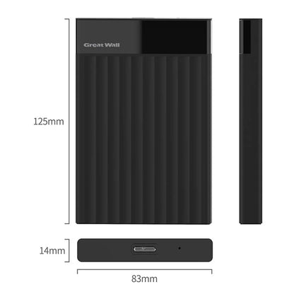 GREAT WALL HE201 Micro-USB 3.0 2.5-inch Hard Drive Enclosure SATA SSD / HDD External Disk Case