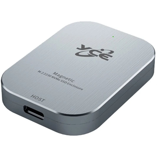 V195B 10Gbps Magnetic Hard Drive Box NVME / 2230 / M.2 Solid State Hard Disk Enclosure for Type-C Phone Laptop