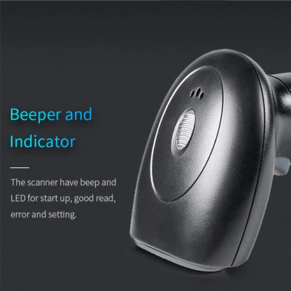 WHS22 Bluetooth 2.4G Wireless Barcode QR Code Scanner Handheld Bar Code Reader