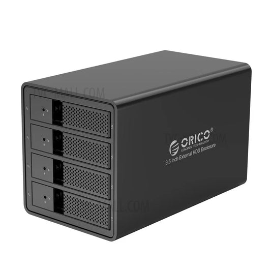 ORICO 9548RU3-BK 4 Bay 3.5 inch HDD Docking Station USB3.0 to SATA Aluminum Alloy HDD Enclosure Case