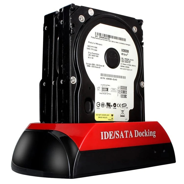 575D Laptop Computer Mobile Hard Disk Box USB Hard Disk Holder 2.5 / 3.5inch SATA IDE HDD Base
