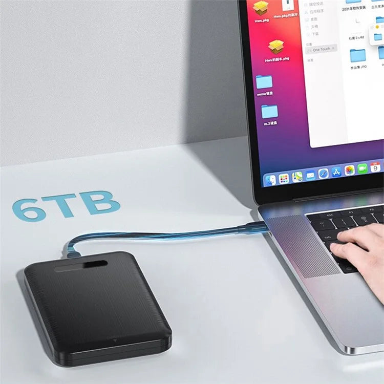 H8 2.5-inch SATA Mechanical Solid-State SSD Hard Drive Box for Windows / Mac / Linux