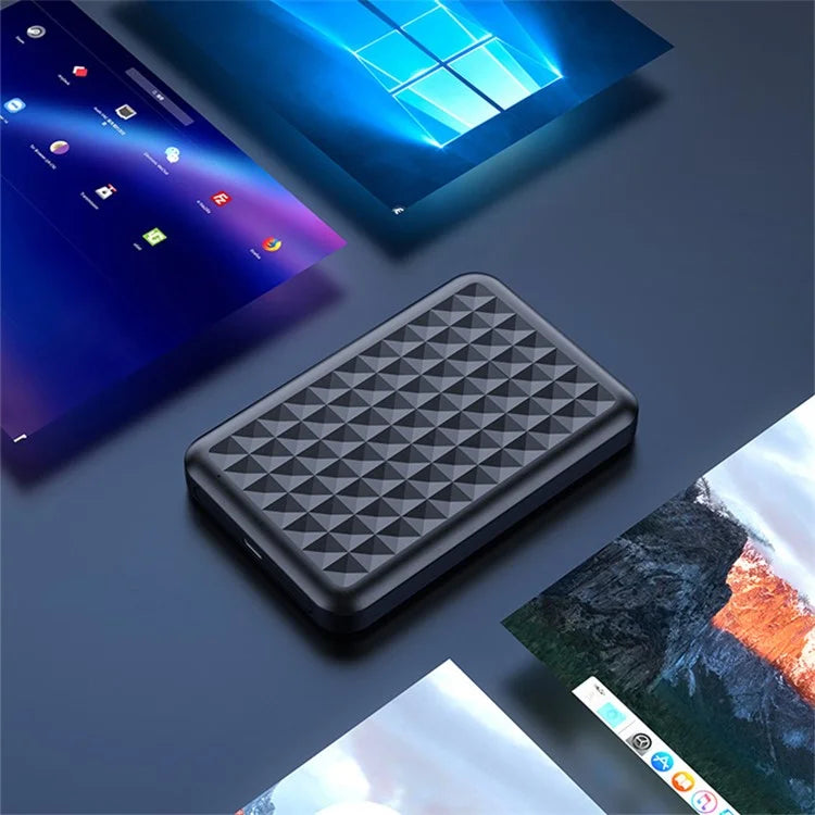 YC-TS6 2.5-inch Mobile Hard Disk Case Type-C 3.1 Computer Laptop External SATA SSD Hard Disk Enclosure