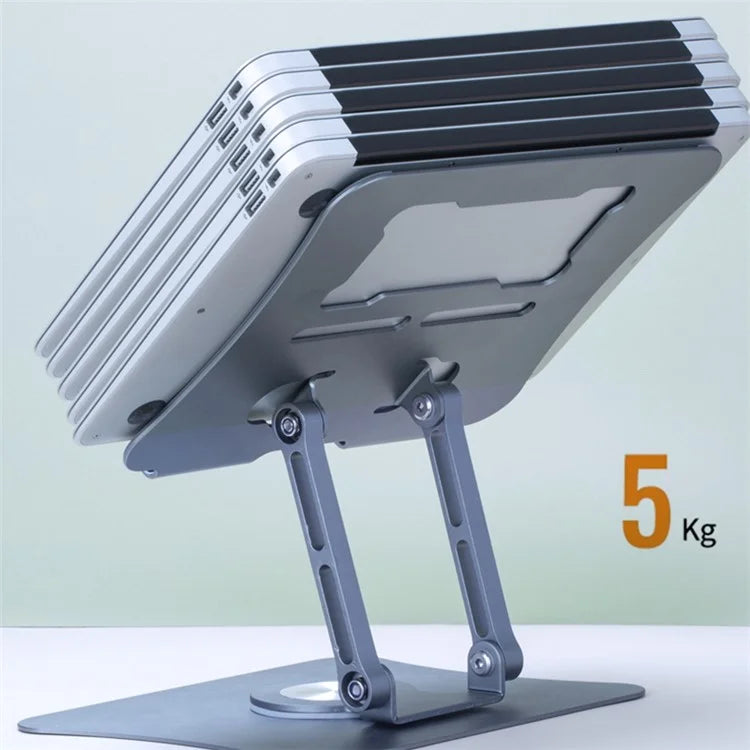 G69 Aluminum Alloy Foldable Laptop Bracket Heat Dissipation Rotatable Notebook Desktop Stand