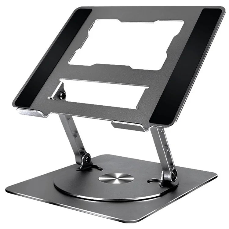 D092 Aluminum Alloy Foldable Laptop Bracket Heat Dissipation Rotatable Notebook Desktop Stand