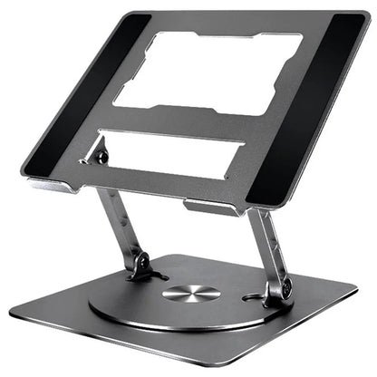 D092 Aluminum Alloy Foldable Laptop Bracket Heat Dissipation Rotatable Notebook Desktop Stand