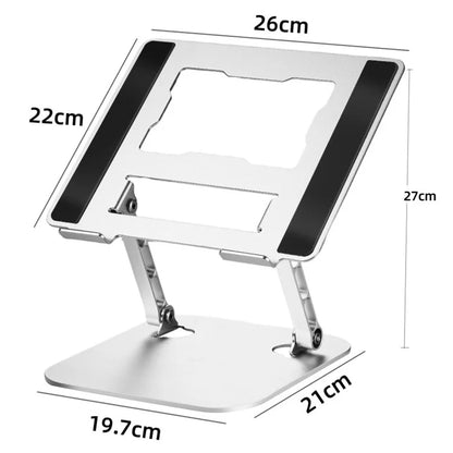 D091 Aluminum Alloy Desktop Foldable Laptop Bracket Adjustable Notebook Heat Dissipation Stand