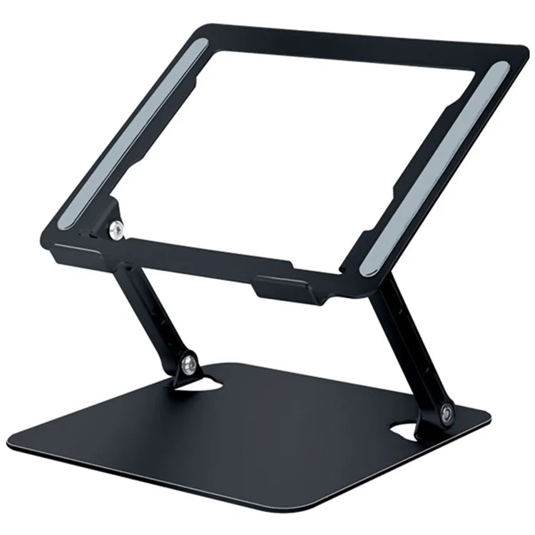 D079 Aluminum Alloy Desktop Laptop Bracket Foldable Hollow Out Notebook Cooling Stand