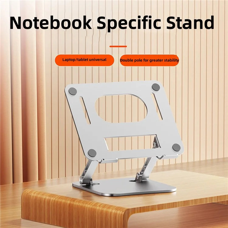 D062 Aluminum Alloy Foldable Laptop Bracket Adjustable Desktop Notebook Heat Dissipation Stand