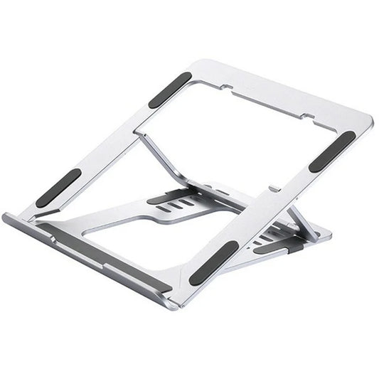 D24-3 Aluminum Alloy Laptop Cooling Stand Foldable Desktop Height Adjustable Notebook Bracket