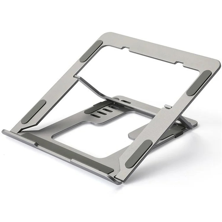 D24-3 Aluminum Alloy Laptop Cooling Stand Foldable Desktop Height Adjustable Notebook Bracket