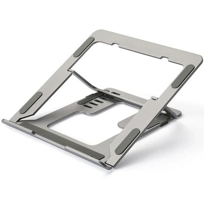 D24-3 Aluminum Alloy Laptop Cooling Stand Foldable Desktop Height Adjustable Notebook Bracket