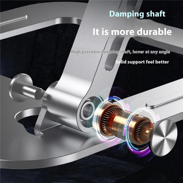 T64 Adjustable Notebook Heat Dissipation Stand Metal Desktop Foldable Laptop Bracket