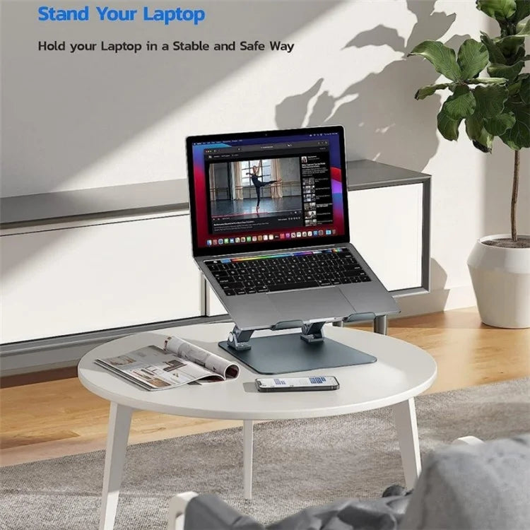 DT010 Adjustable Notebook Heat Dissipation Stand Aluminum Alloy Desktop Laptop Bracket
