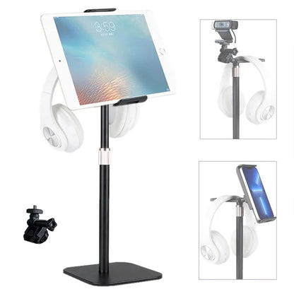 XY-25 Cell Phone Holder Stand Desktop Tablet Mount Display Holder with Adjustable Height Design