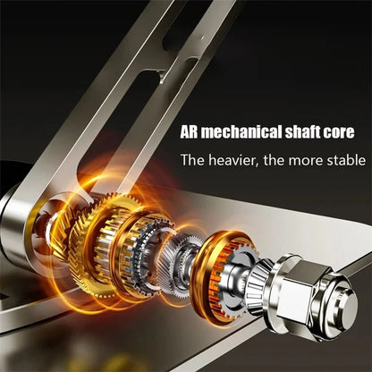 360-Degree Rotatable Desktop Tablet Holder Stand Foldable Aluminum Alloy Tablet Bracket