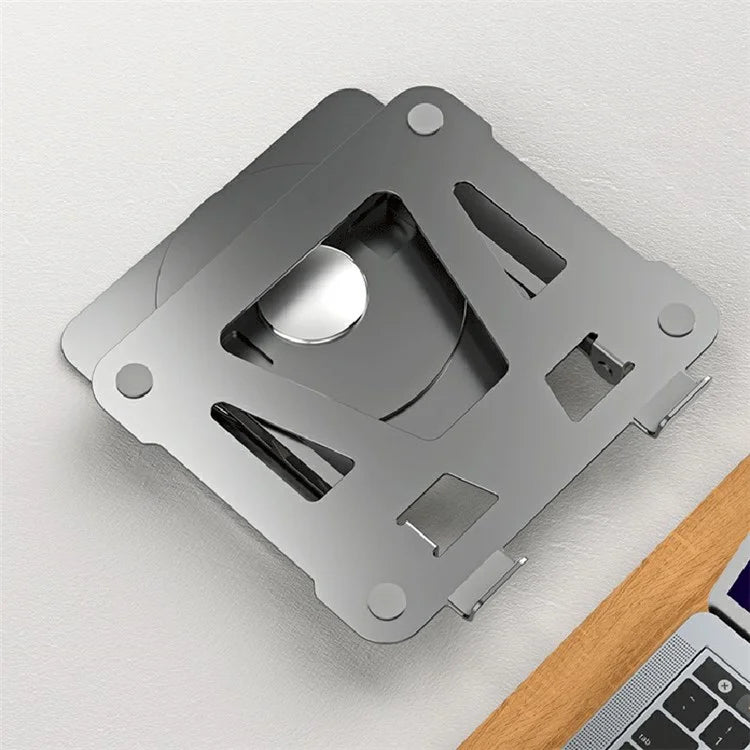 360-Degree Rotatable Desktop Tablet Holder Stand Foldable Aluminum Alloy Tablet Bracket