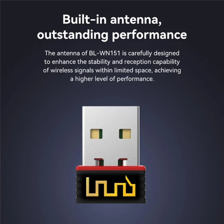 LB-LINK BL-WN151 150M Wireless Network Card WiFi Receiver USB Adapter Transmitter