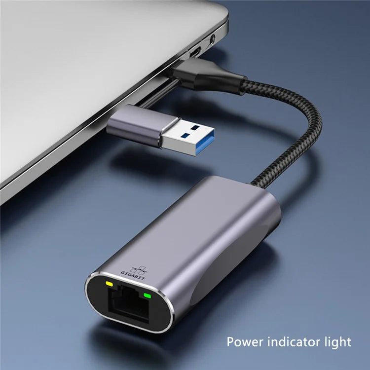 T30B Docking Station USB / Type-C to Gigabit Hub Adapter for Notebook, Tablet, Phones