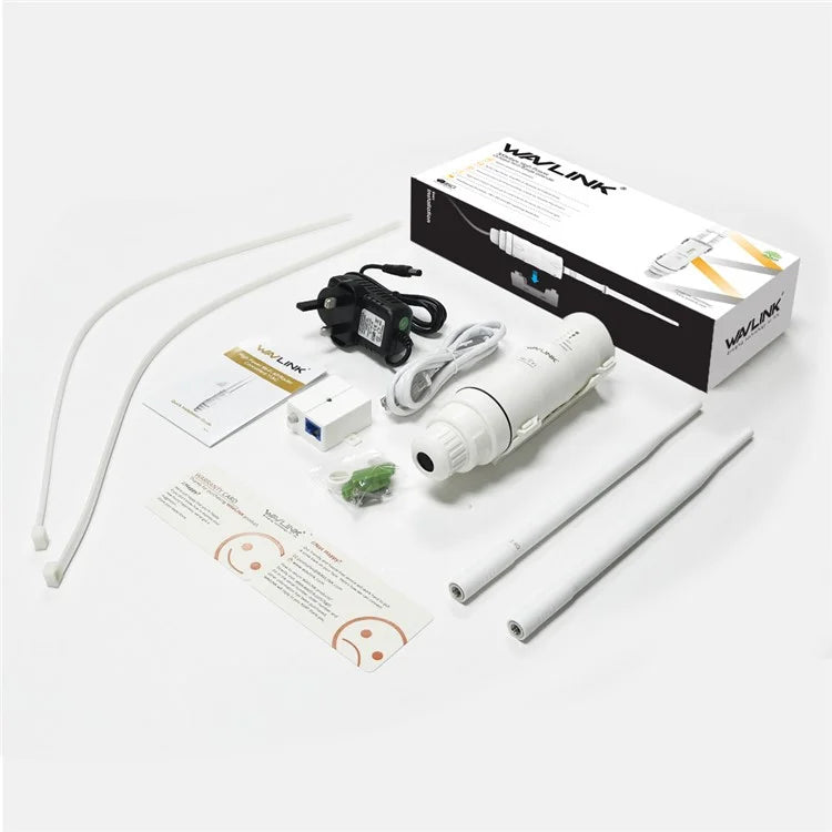 WAVLINK WN570HN2 300Mbps High Power Outdoor Router with PoE Powered WAN / LAN Ports Weatherproof / AP / Repeater Mode