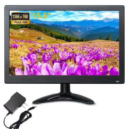 RX-105A 15.6-inch Security Monitor 1366x768 LED Display with Remote Control