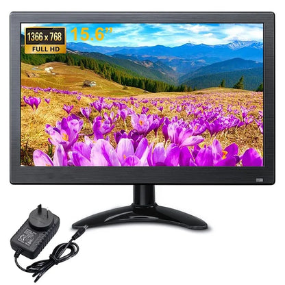 RX-105A 15.6-inch Security Monitor 1366x768 LED Display with Remote Control