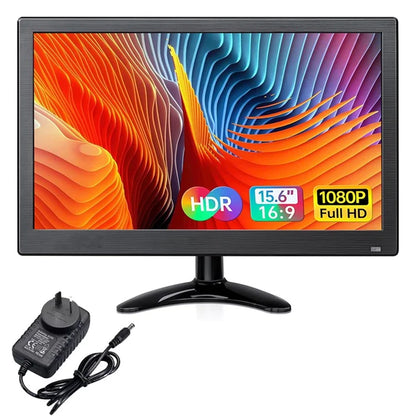 RX-105B 15.6-inch 1920*1080 Security Monitor LED Display with Remote Control