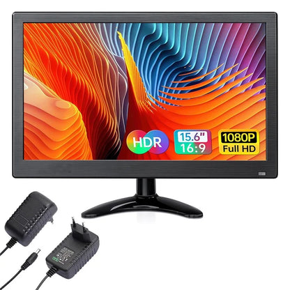 RX-105B 15.6-inch 1920*1080 Security Monitor LED Display with Remote Control