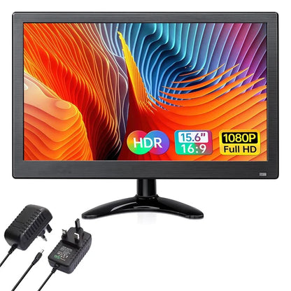 RX-105B 15.6-inch 1920*1080 Security Monitor LED Display with Remote Control
