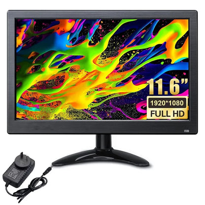 RX-102B 11.6-inch 1920*1080 Security Monitor HD Display with Remote Control