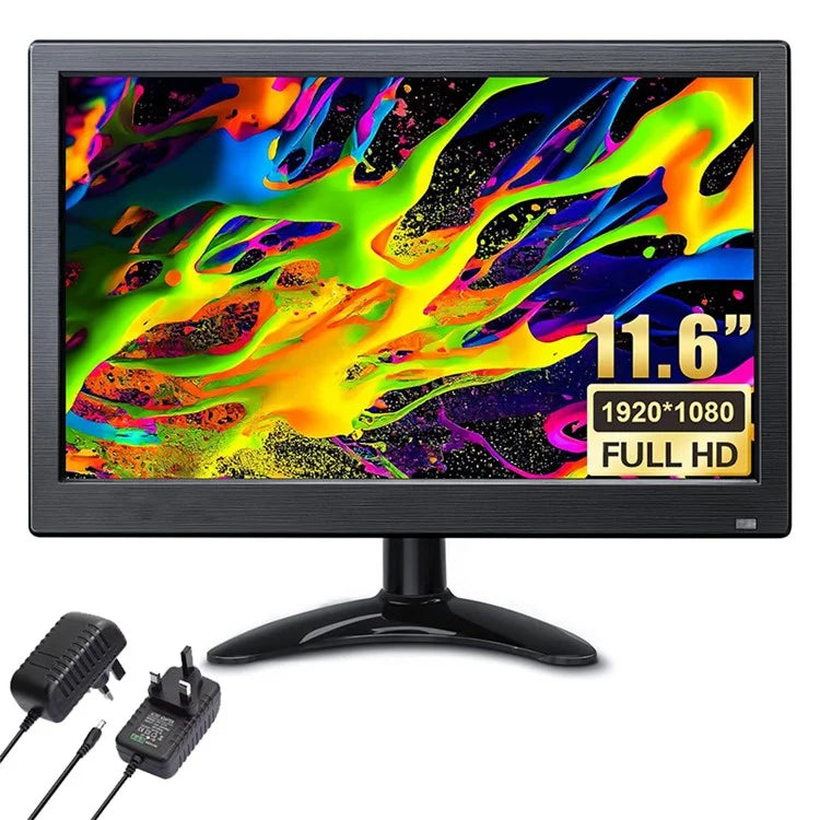 RX-102B 11.6-inch 1920*1080 Security Monitor HD Display with Remote Control