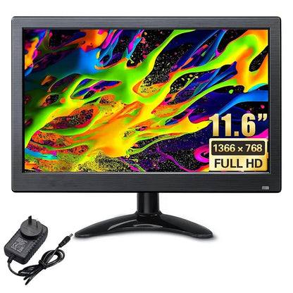 RX-102A 11.6-inch 1366*768 Monitor Desktop / Wall-mounted Display with Remote Control