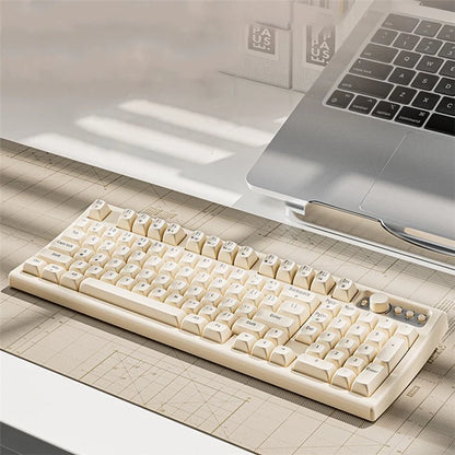 EWEADN V97 Bluetooth / 2.4G Wireless Rechargeable Keyboard Computer Laptop Keyboard