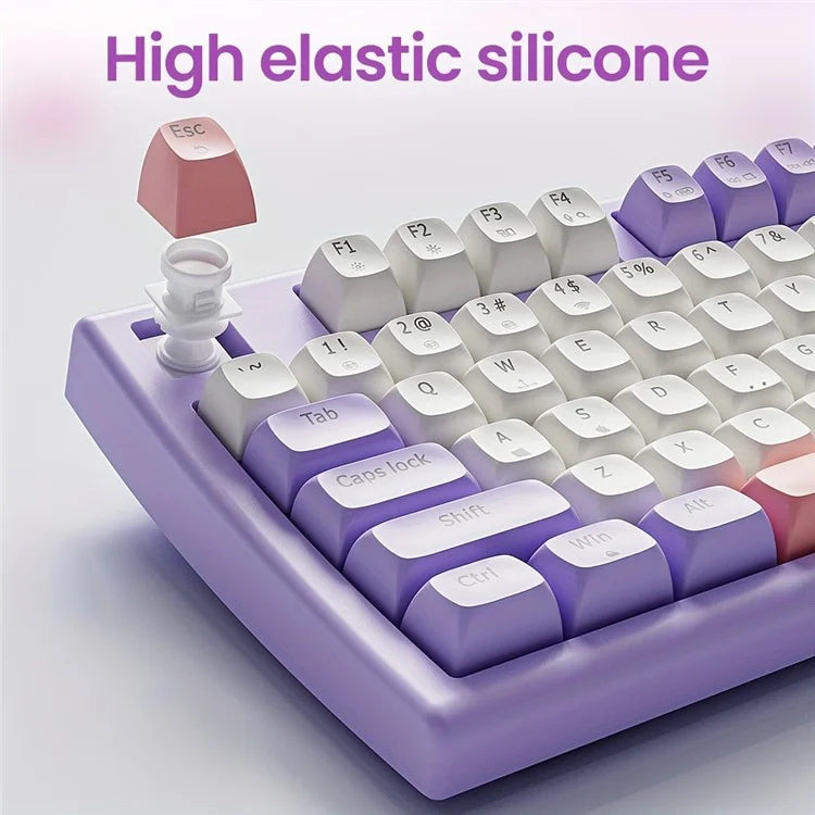 EWEADN V97 Bluetooth / 2.4G Wireless Rechargeable Keyboard Computer Laptop Keyboard